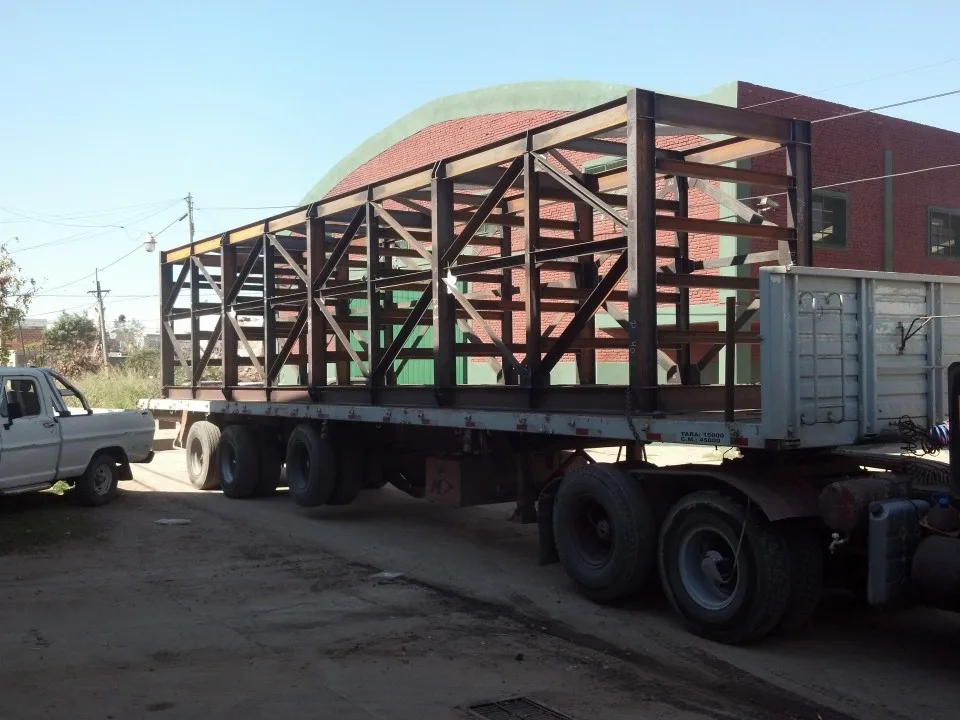 Estructura Pesada — vigas para puertos