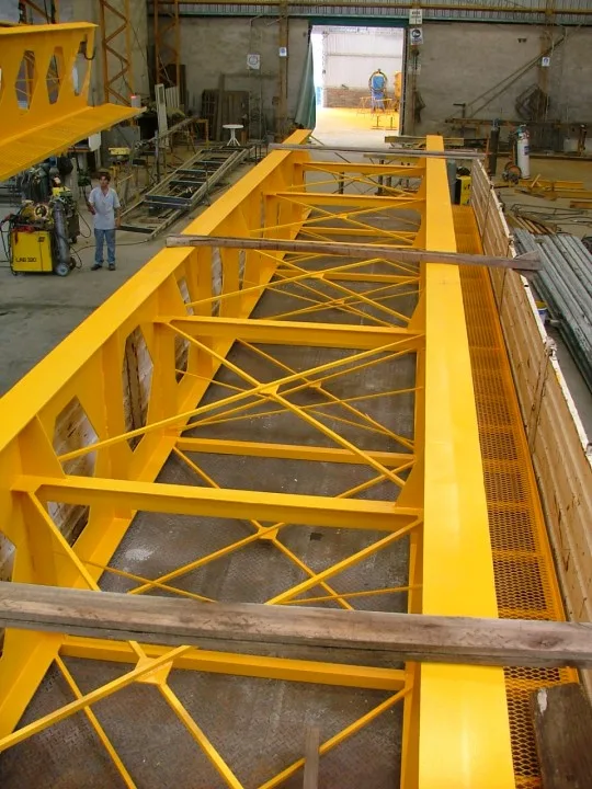 Vigas Del Guazú — estructura pesada cinta transportadora puerto